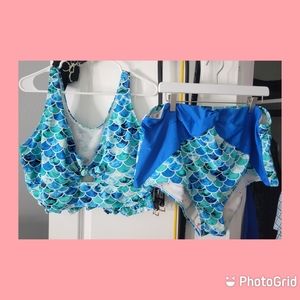 Mermaid style bikini